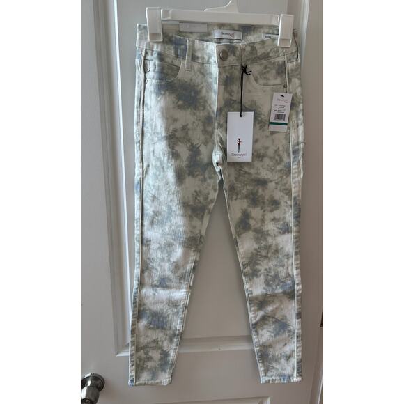 Maggie Skinny Ankle Tie-dye jeans size 00 brand new Skinny Girl Jeans - Picture 1 of 4